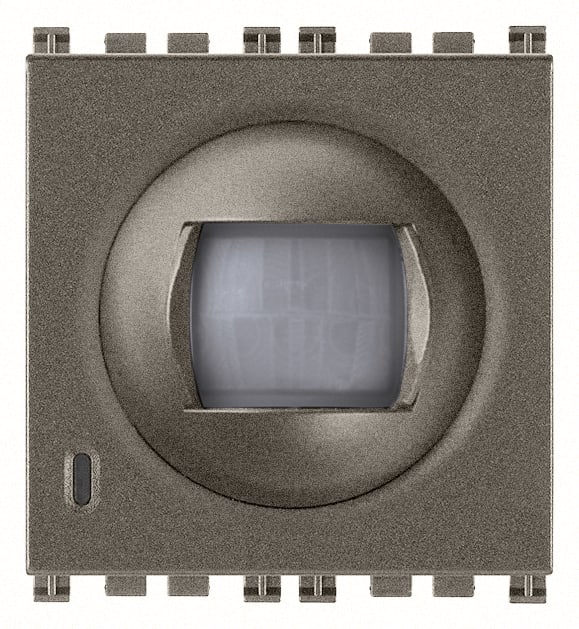 VIMAR - Rivelatore di Movimento Infrarossi Passivi Orientabile Metal 2 Moduli 19486.M