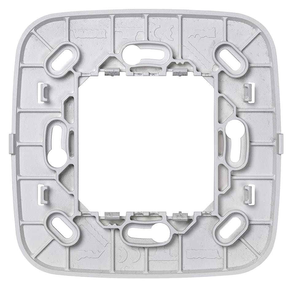 VIMAR - SUPPORTO RADIO PLACCA ROUND 2M BIANCO 19507.RN.B