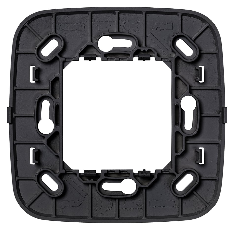 VIMAR - SUPPORTO RADIO PLACCA ROUND 2M GRIGIO