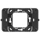 VIMAR - Supporto Parete Comando Radio Enocean Bluetooth Zigbee Placche 2 Moduli Centrali Arké Grigio 19507