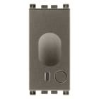 VIMAR - Sonda di temperatura domotica Metal per controllo ambiente, gestione impianti, comando fan-coil, interfacciabile con attuatore proporzionale.