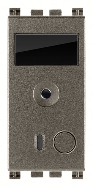 VIMAR - Trasmettitore IR Domotico Metal - Interfaccia per Comandi By-Me a Ricevitore IR, Domotica By-Me, Cavetto 3M