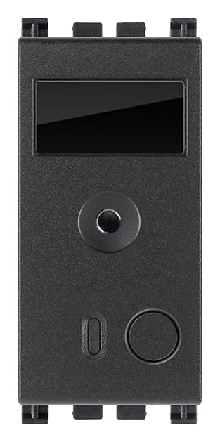 VIMAR - Trasmettitore IR Domotico Grigio - Interfaccia per Comandi By-Me a Ricevitore IR, Domotica By-Me, Cavetto 3M