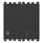 VIMAR - Amplificatore Stereo Bluetooth 4+4W Grigio con 2 Uscite Diffusori Sonori 8 Ohm, Ricevitore Incorporato, Ingresso Line In, Alimentazione 12Vdc