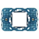 VIMAR - Supporto 2 Moduli Centrali con Viti per Scatole da Incasso 3 Moduli e Interasse 60mm o 56x56mm, Apparecchi Orizzontali o Verticali