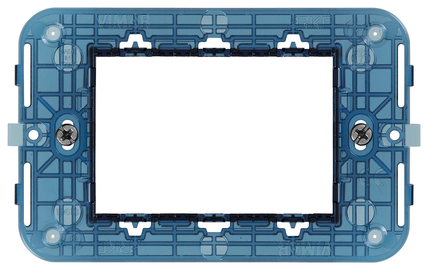 VIMAR - Supporto 3 Moduli con Viti per Scatole Elettriche