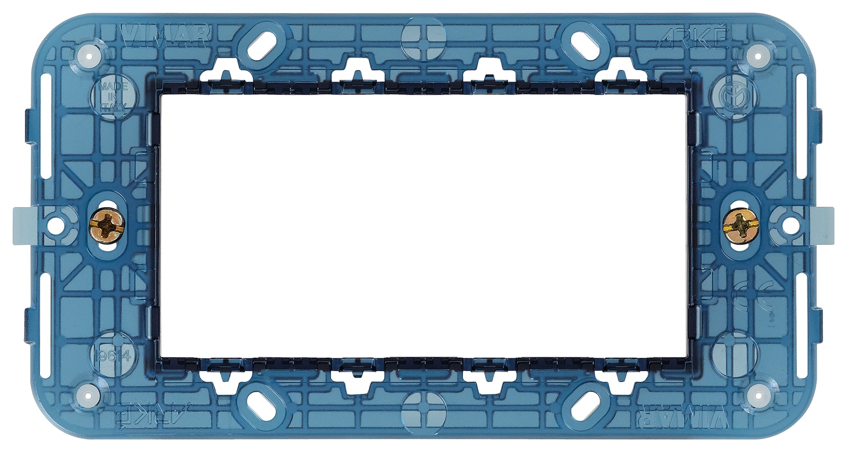 VIMAR - Supporto 4 Moduli con Viti per Scatole 4M