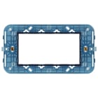 VIMAR - Supporto 4 Moduli con Viti per Scatole 4M 19614