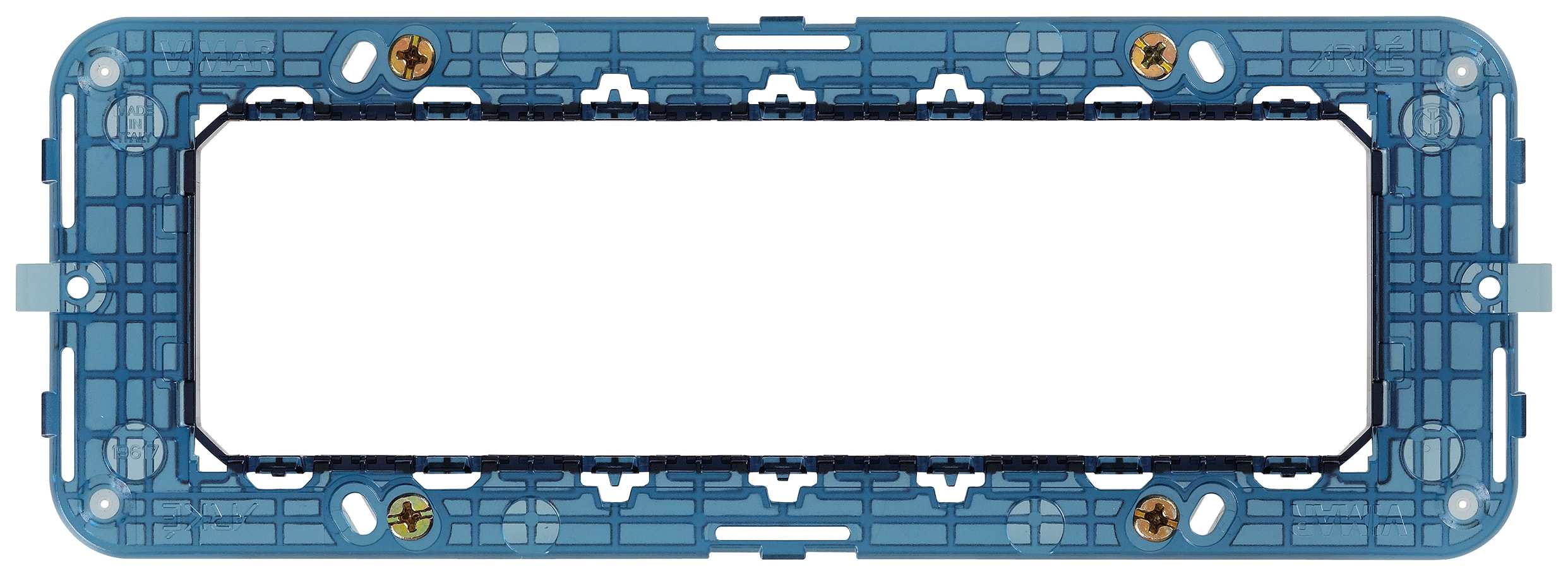 VIMAR - Supporto 7 Moduli con Viti per Scatole 6/7 Moduli
