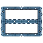 VIMAR - Supporto 14 Moduli con Viti per Scatole Da Incasso e Parete V71320, V71620, V71720, 09920 19620