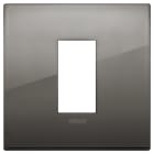 VIMAR - PLACCA CLASSIC 1M CROMO NERO 19641.09