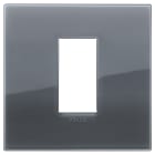 VIMAR - PLACCA CLASSIC 1M REFLEX GRIGIO FUME 19641.61