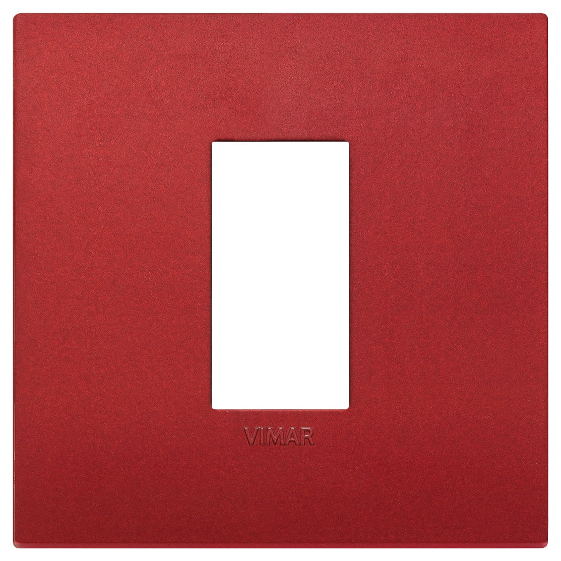 VIMAR - PLACCA CLASSIC 1M ROSSO MATT 19641.75