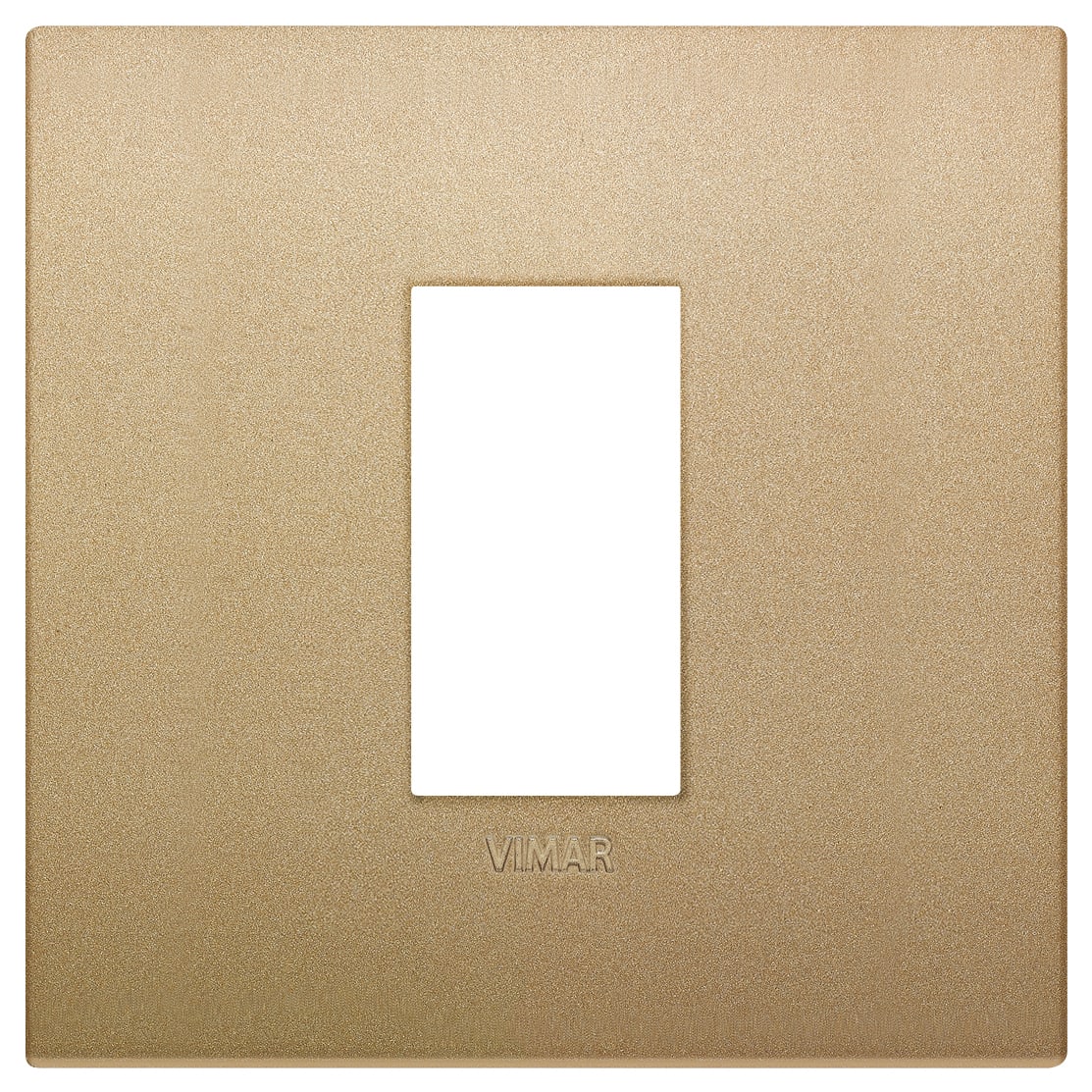 VIMAR - PLACCA CLASSIC 1M ORO MATT 19641.78