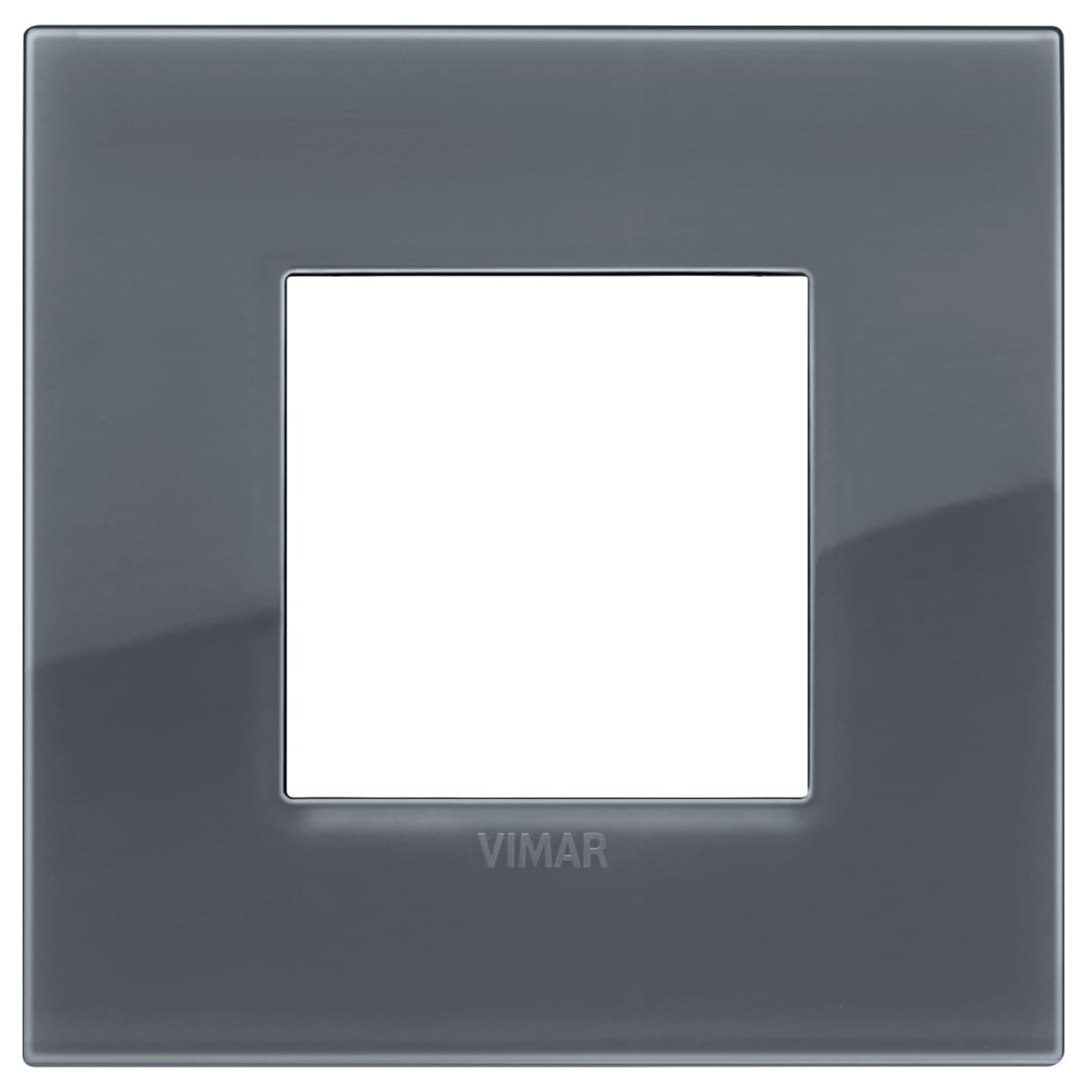 VIMAR - PLACCA CLASSIC 2M REFLEX GRIGIO FUME 19642.61
