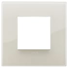 VIMAR - Placca Classic 2 Moduli Tecnopolimero Reflex Avorio
