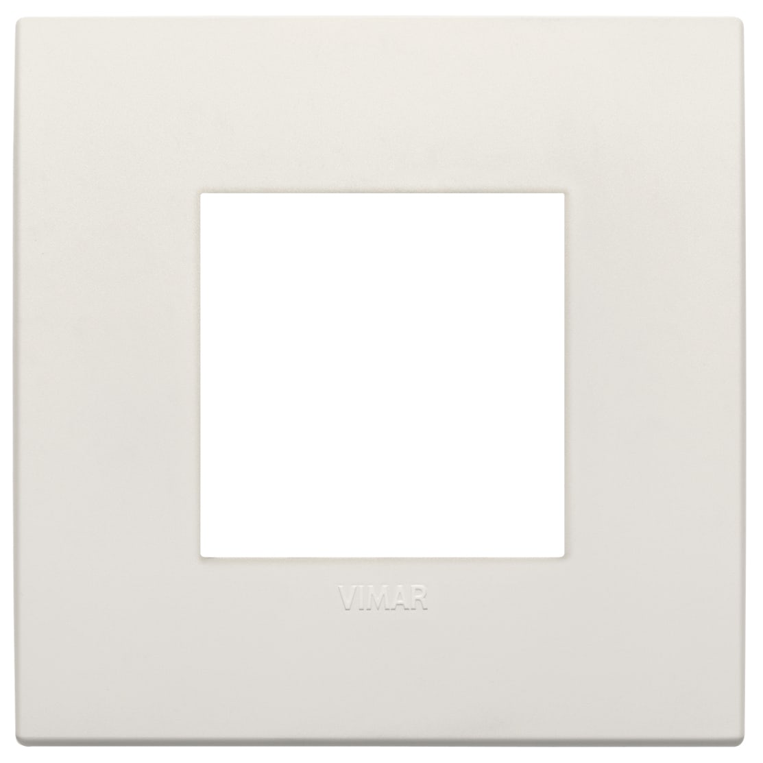 VIMAR - Placca Classic 2 Moduli Tecnopolimero Avorio - Materiale Elettrico
