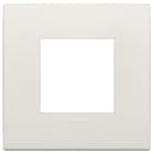 VIMAR - Placca Classic 2 Moduli Tecnopolimero Avorio - Materiale Elettrico