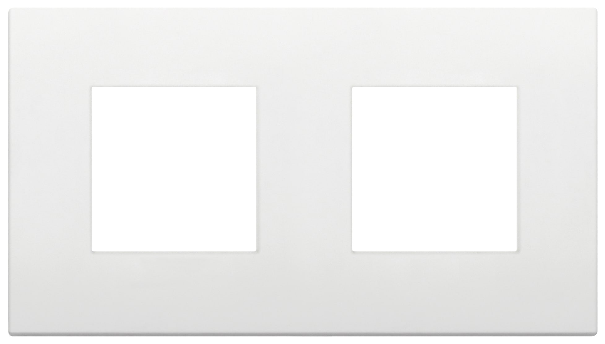 VIMAR - PLACCA 4M (2+2)INT71 CL BIANCO 19643.74