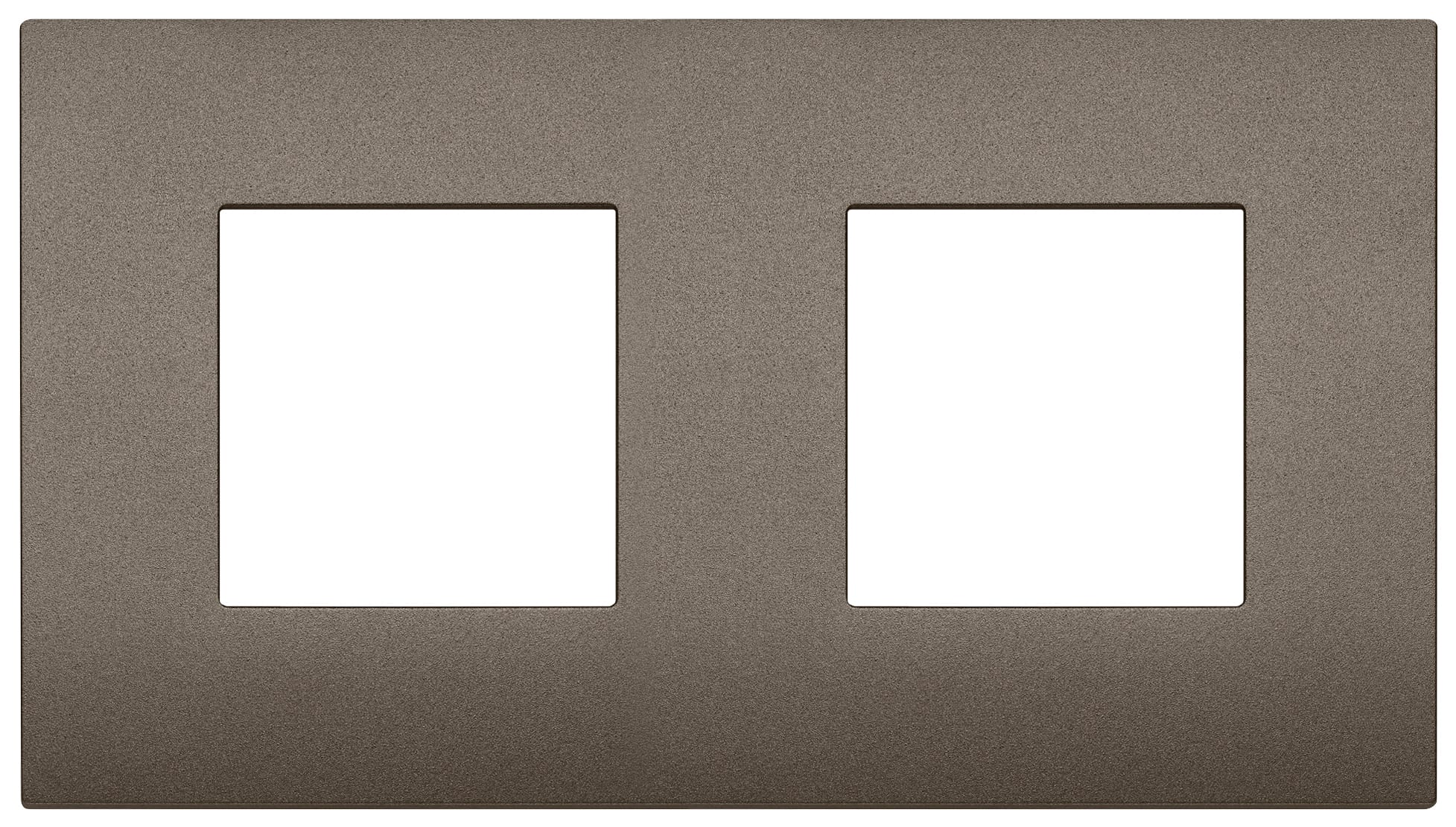 VIMAR - PLACCA 4M (2+2)INT71 CL METAL 19643.80