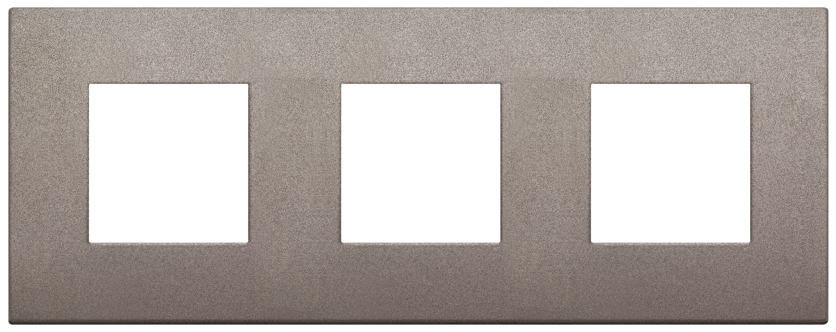 VIMAR - PLACCA 6M (2+2+2)INT71 CL TITANIO MATT