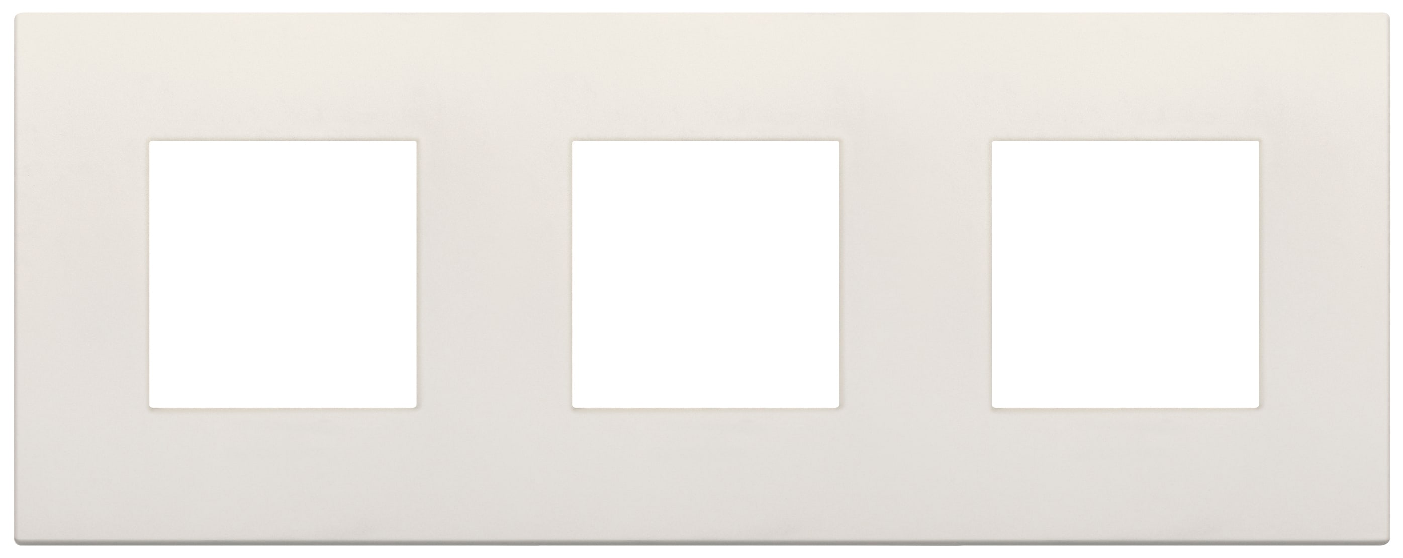 VIMAR - Placca 6 Moduli Interasse 71 mm Avorio Tecnopolimero 19644.73