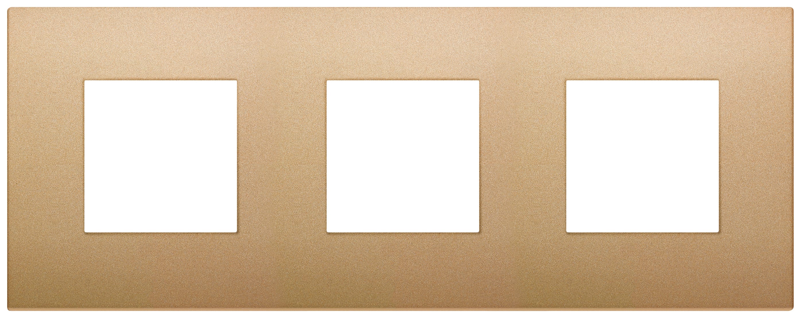 VIMAR - PLACCA 6M (2+2+2)INT71 CL ORO MATT 19644.78