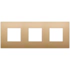 VIMAR - PLACCA 6M (2+2+2)INT71 CL ORO MATT 19644.78