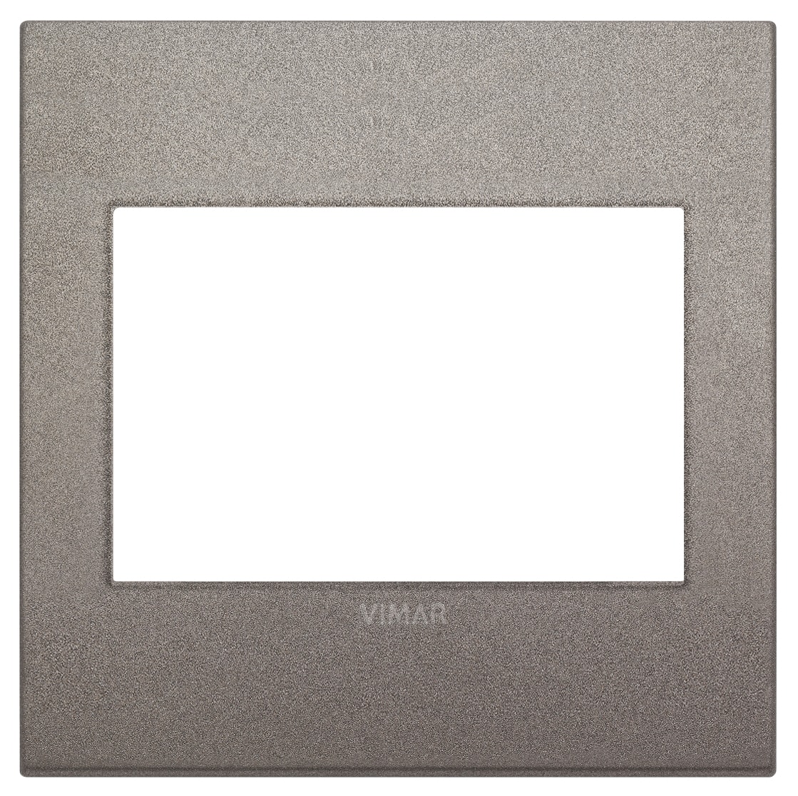 VIMAR - PLACCA CLASSIC 3M BS TITANIO MATT
