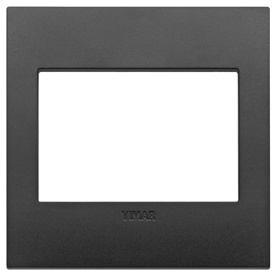 VIMAR - PLACCA CLASSIC 3M BS NERO