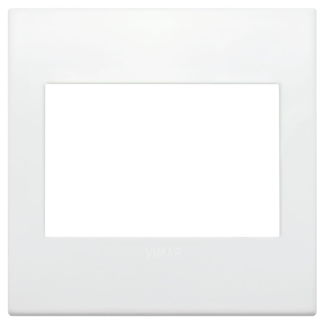 VIMAR - PLACCA CLASSIC 3M BS POLAR MATT TOT.LOOK 19648.B26