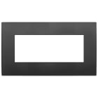 VIMAR - PLACCA CLASSIC 5M BS NERO 19649.71