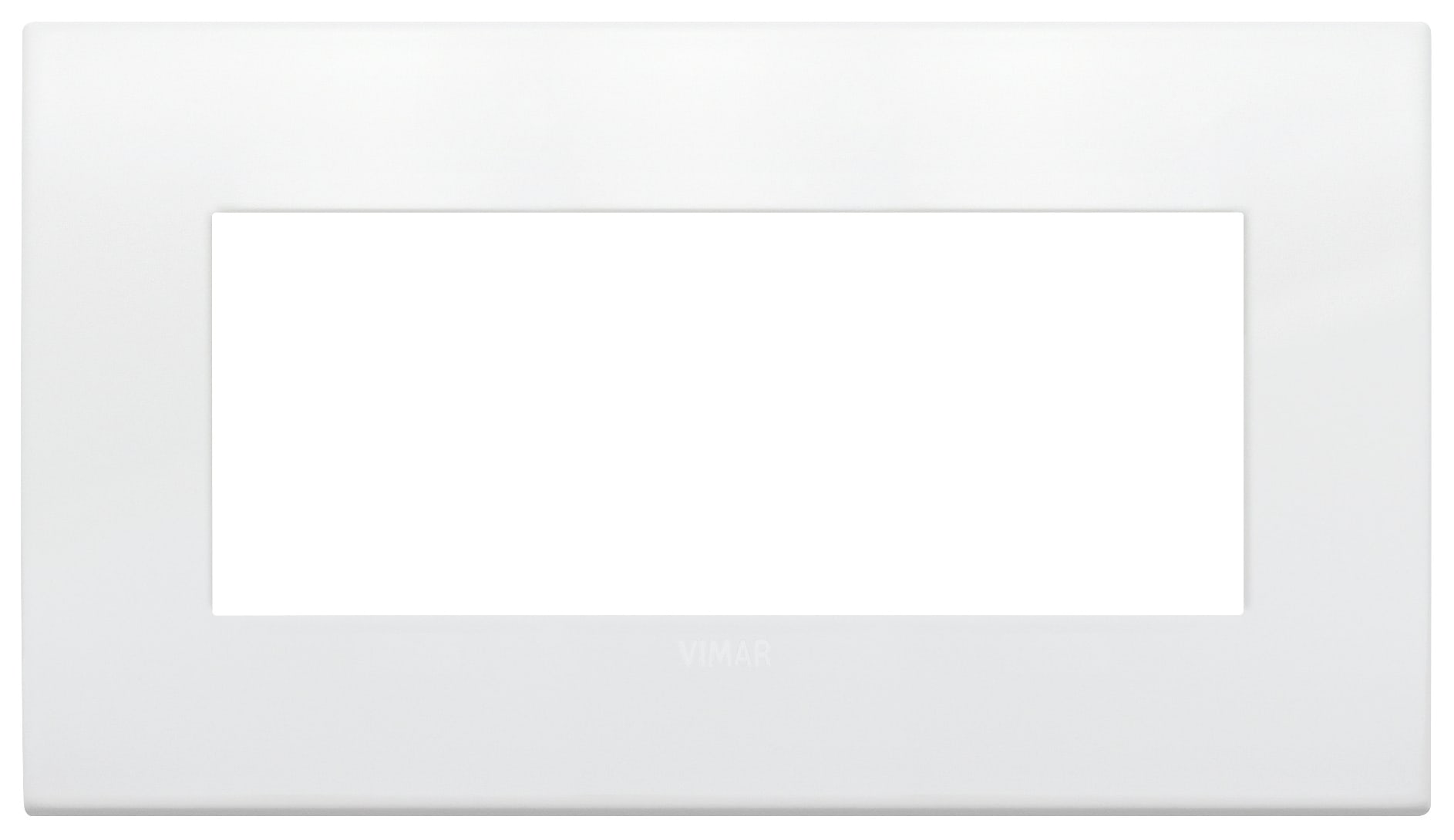 VIMAR - PLACCA CLASSIC 5M BS POLAR MATT TOT.LOOK 19649.B26