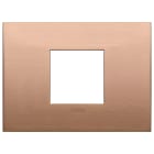 VIMAR - PLACCA CLASSIC 2MC RAME SPAZZOLATO 19652.11