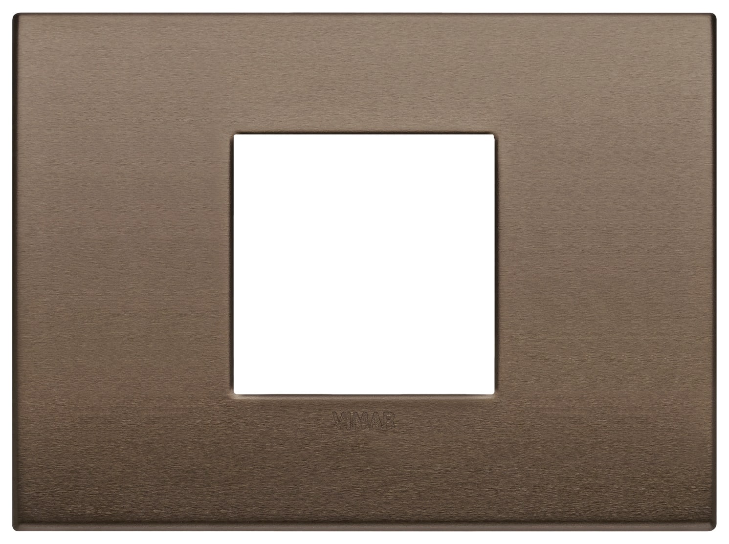 VIMAR - PLACCA CLASSIC 2MC BRONZO SCURO 19652.17