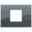 VIMAR - PLACCA CLASSIC 2MC REFLEX GRIGIO FUME 19652.61