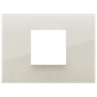 VIMAR - Placca Classic 2 Moduli Centrali in Tecnopolimero Avorio Reflex