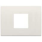 VIMAR - Placca Centrali Avorio Tecnopolimero 2 Moduli Classic 19652.73