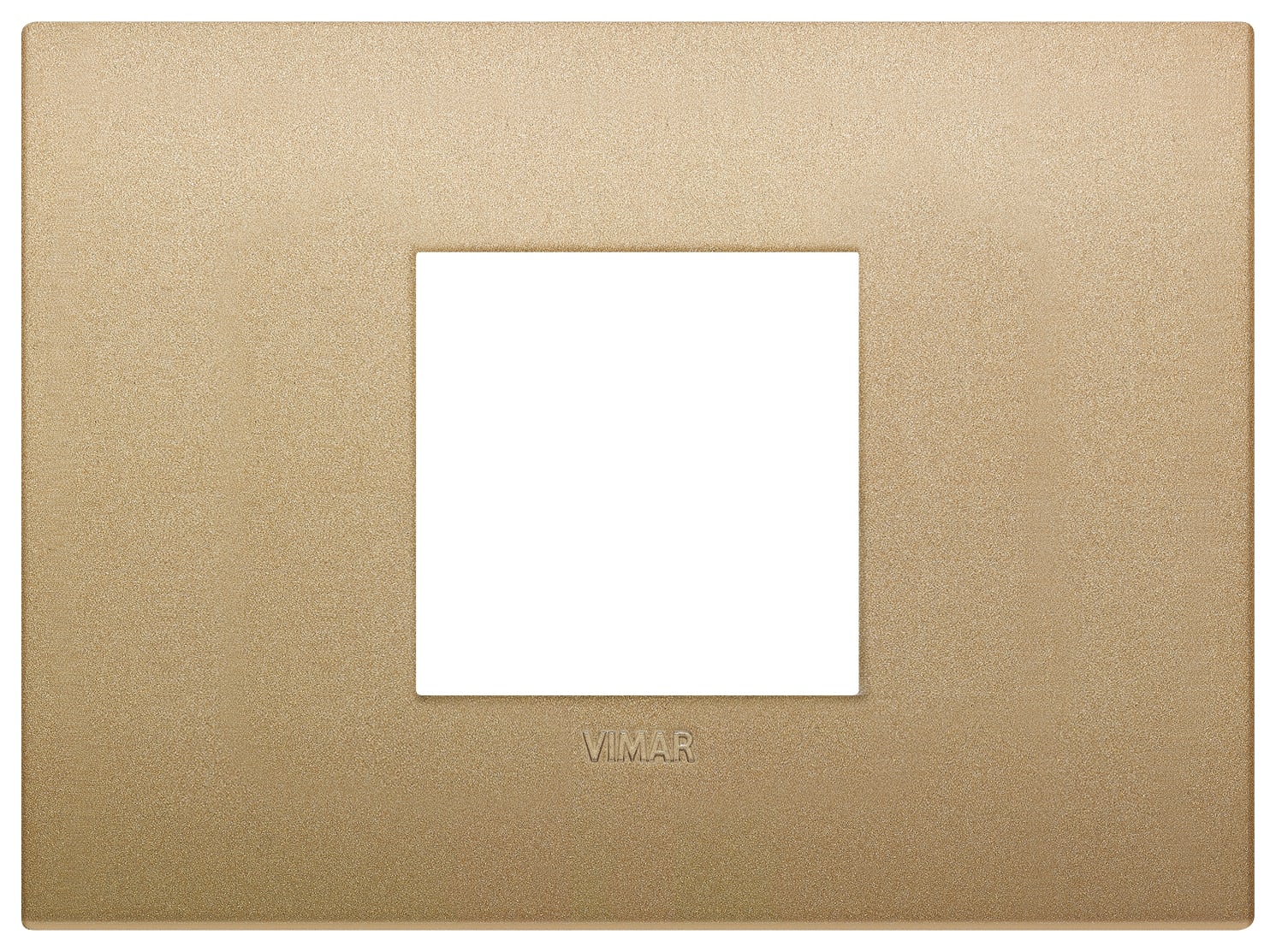 VIMAR - PLACCA CLASSIC 2M CENTRALI ORO MATT 19652.78