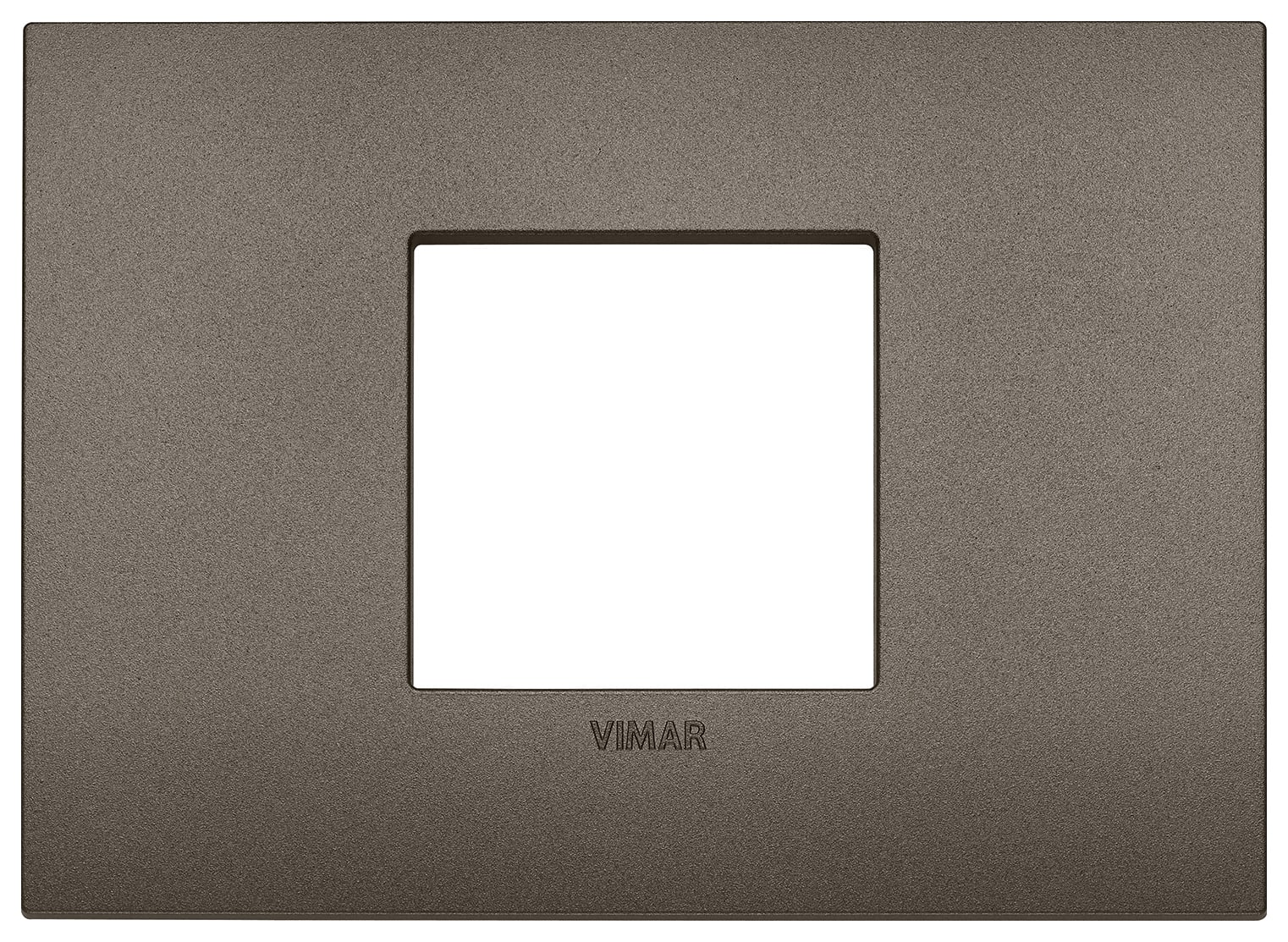 VIMAR - PLACCA CLASSIC 2MC METAL 19652.80