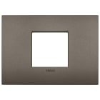 VIMAR - PLACCA CLASSIC 2MC METAL 19652.80