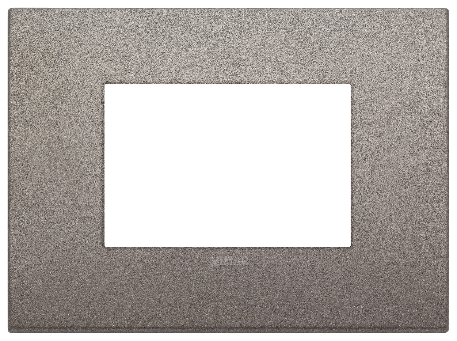VIMAR - PLACCA CLASSIC 3M TITANIO MATT