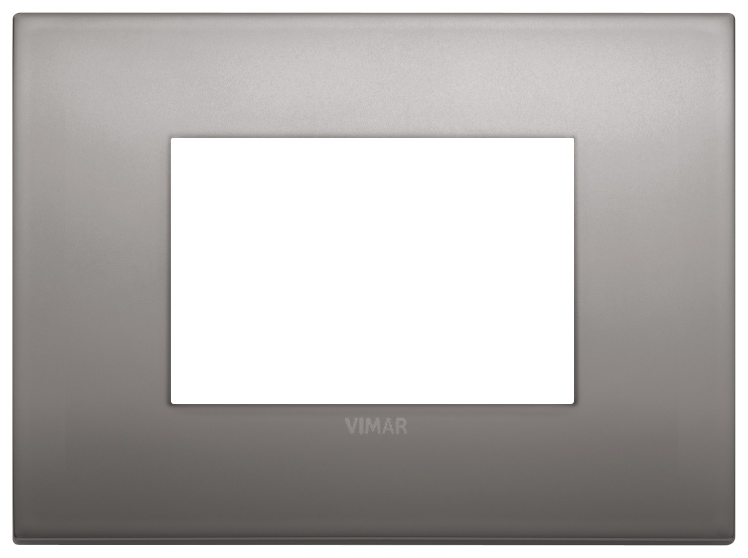 VIMAR - PLACCA CLASSIC 3M NICHEL NERO