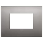 VIMAR - PLACCA CLASSIC 3M NICHEL NERO