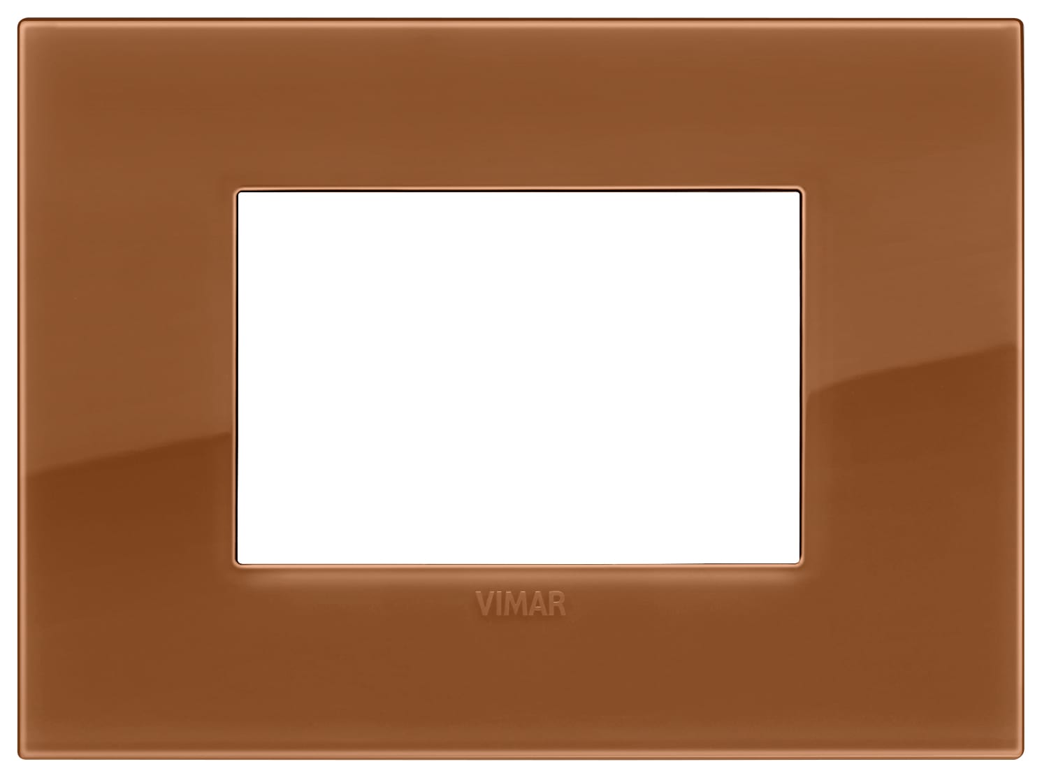 VIMAR - PLACCA CLASSIC 3M REFLEX CARAMEL 19653.62