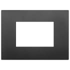 VIMAR - PLACCA CLASSIC 3M NERO