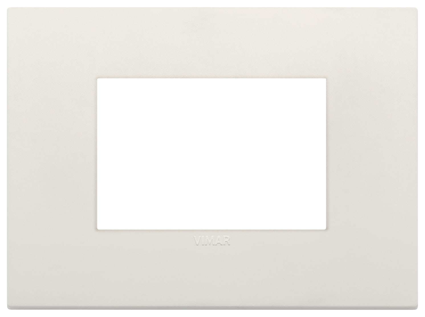 VIMAR - Placca 3 Moduli Avorio in Tecnopolimero