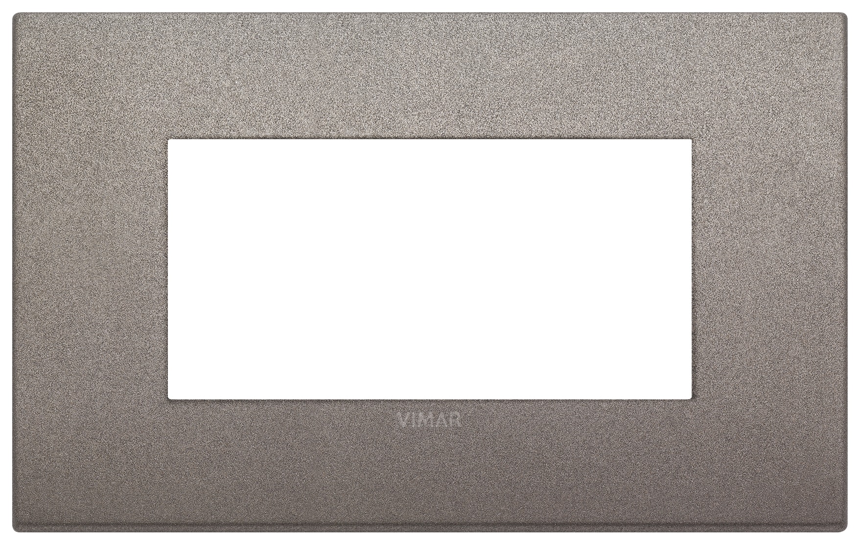 VIMAR - PLACCA CLASSIC 4M TITANIO MATT