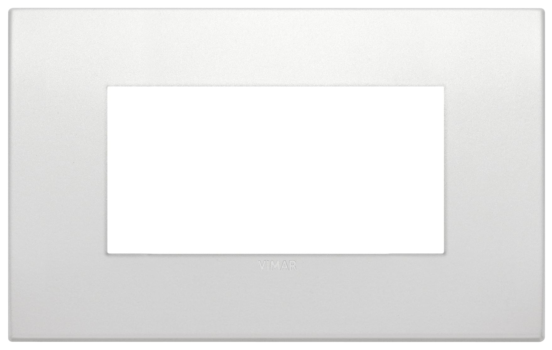 VIMAR - PLACCA CLASSIC 4M PERLA MATT