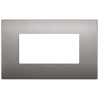 VIMAR - PLACCA CLASSIC 4M NICHEL NERO 19654.10